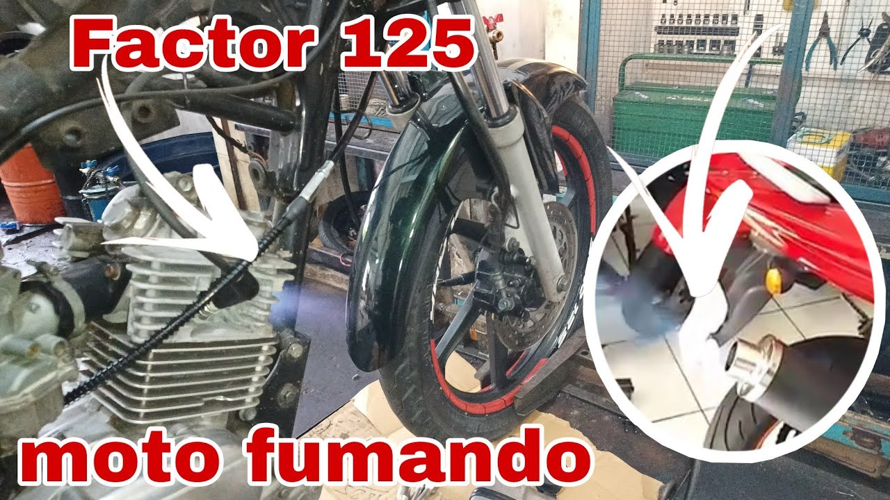 Как определить, что ваш мотоцикл начал дымить / YBR Factor 125 / советы