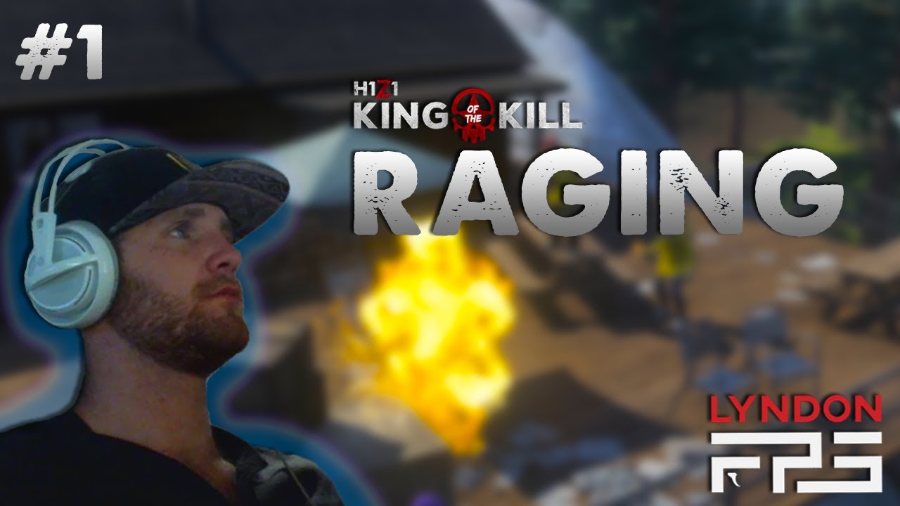 LyndonFPS (BREAKS KEYBOARD!!)  - H1Z1 Raging #1