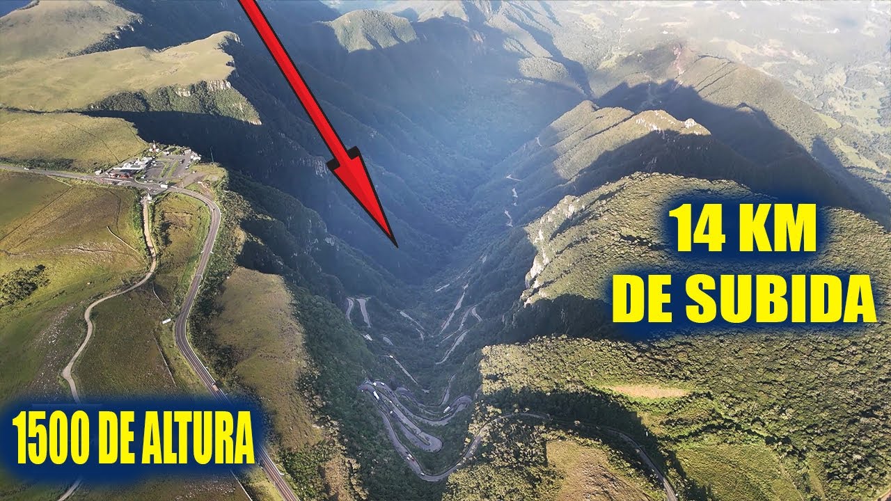 SERRA mais incrivel do BRASIL, serra do rio do rastro