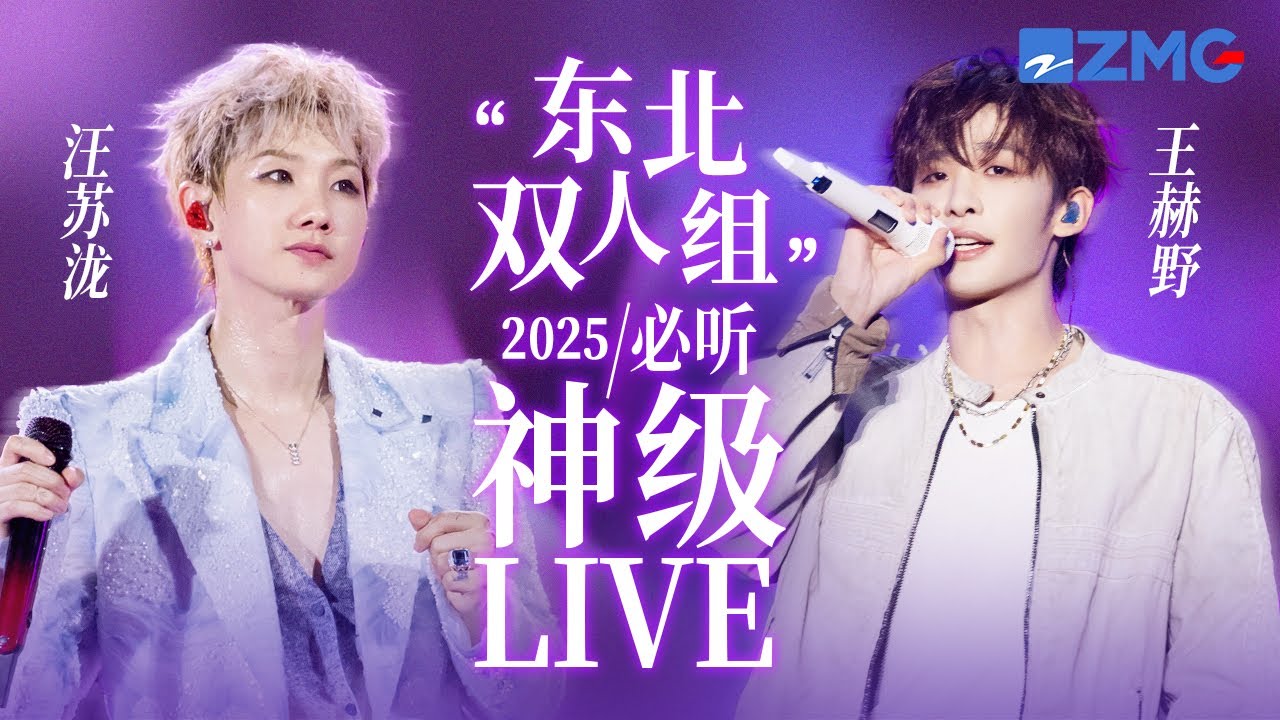 【汪苏泷 x 王赫野】“东北双人组”2025必听神级LIVE现场！一首《我想念》足以让人泪流满面！#天赐的声音 主题特辑 20251210