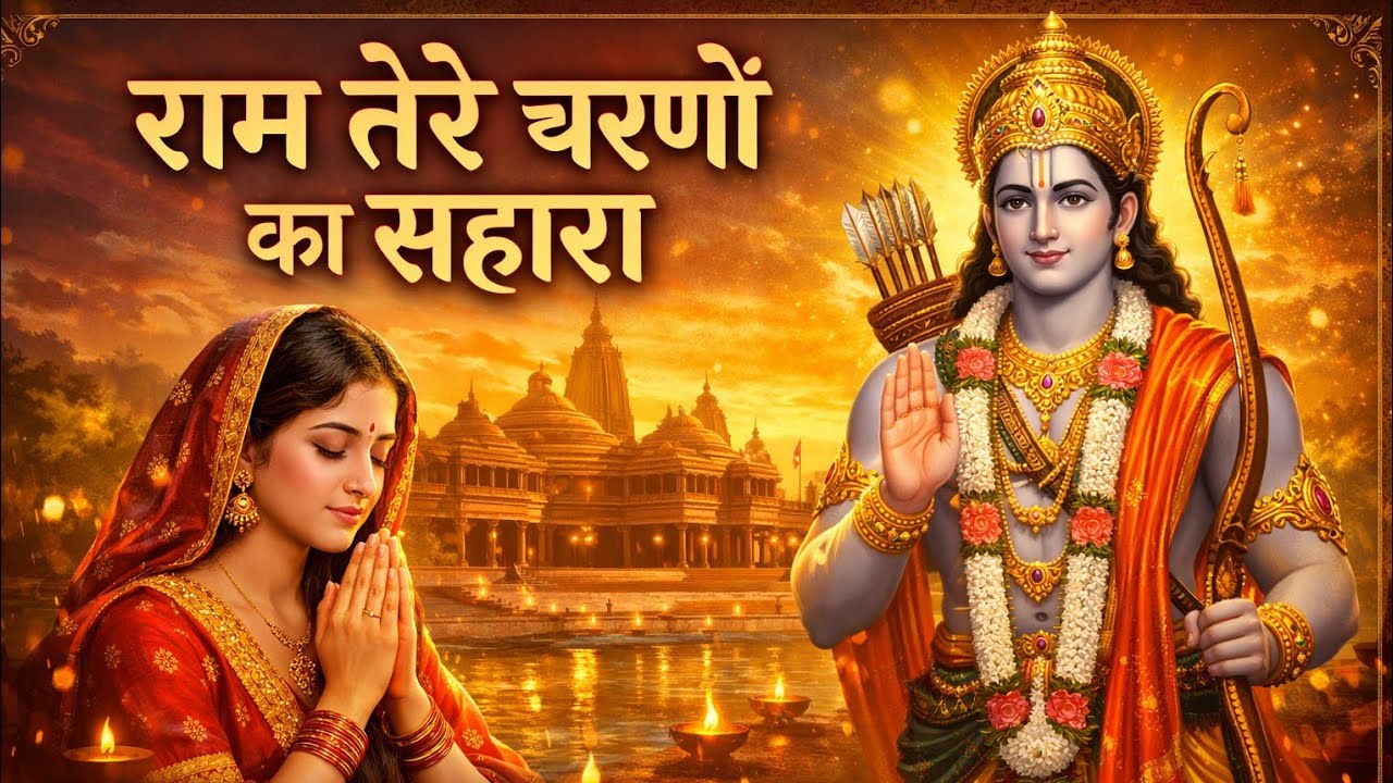 राम तेरे चरणों का सहारा | New Ram Bhajan 2026 | Jai Shri Ram Bhakti Song | Ram Bhajan#bhaktisong 
