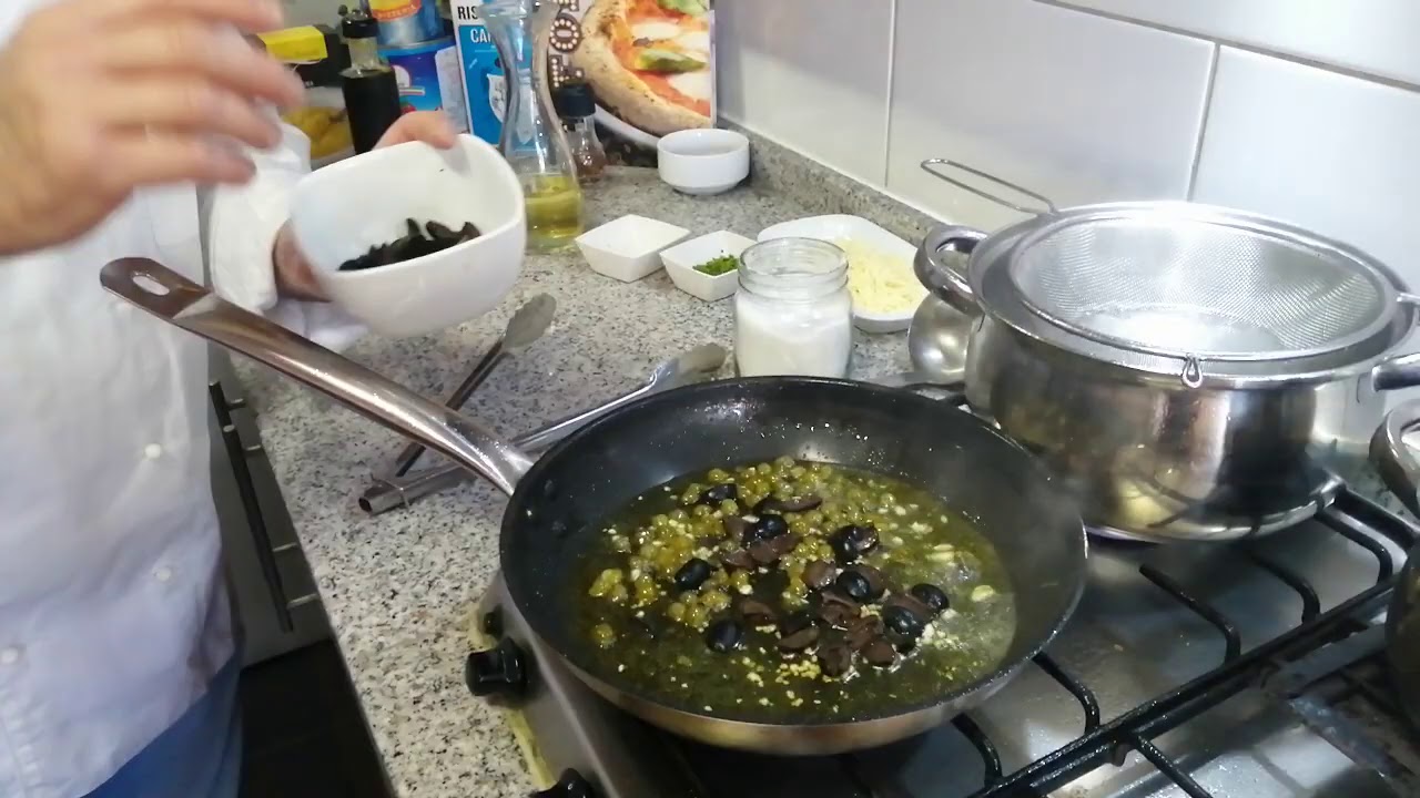 Receta de Pasta con Salsa Putanesca