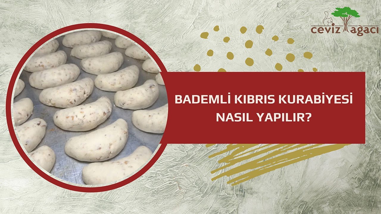 Bademli Kıbrıs Kurabiyesi Tarifi | Ceviz Ağacı