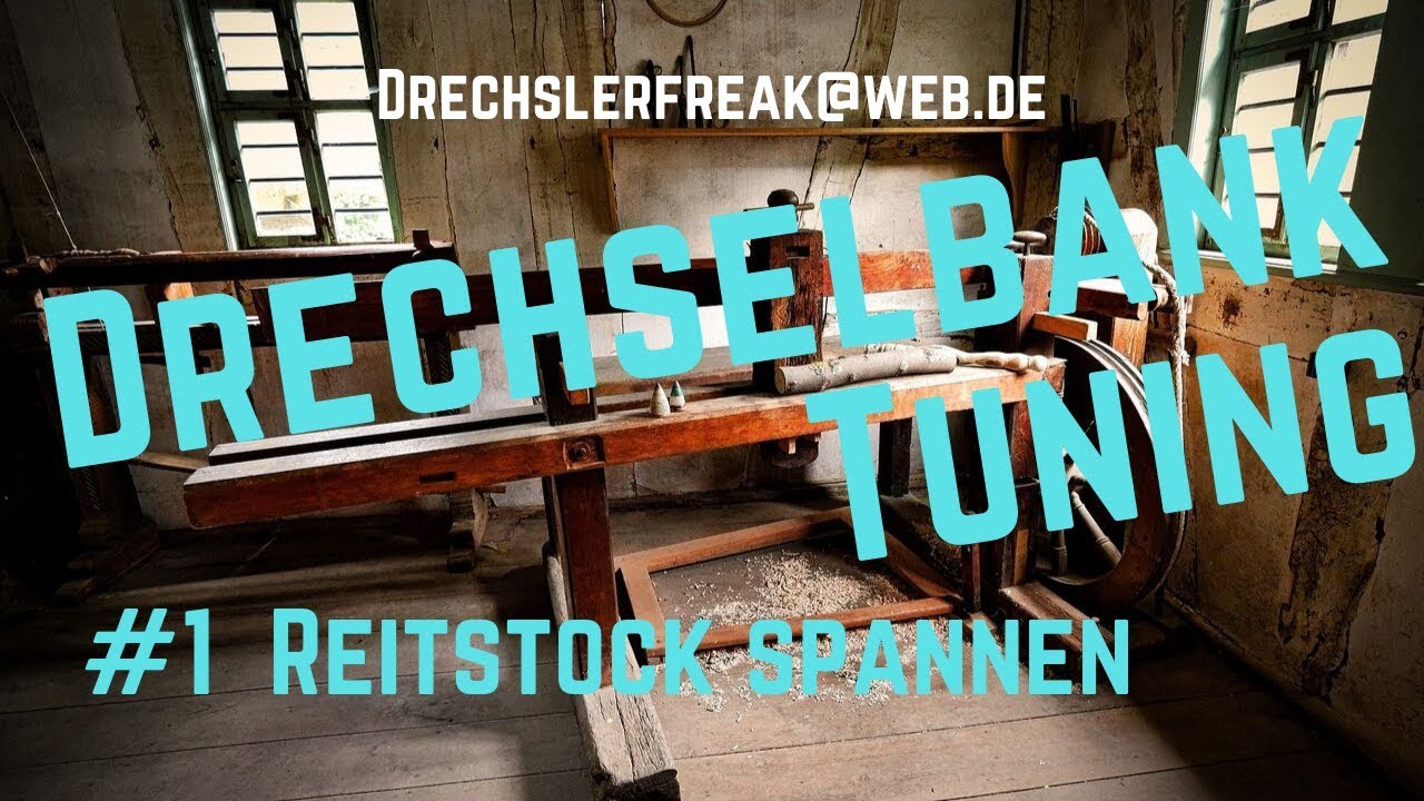 Drechselbank Tuning - Reitstock-Klemmung