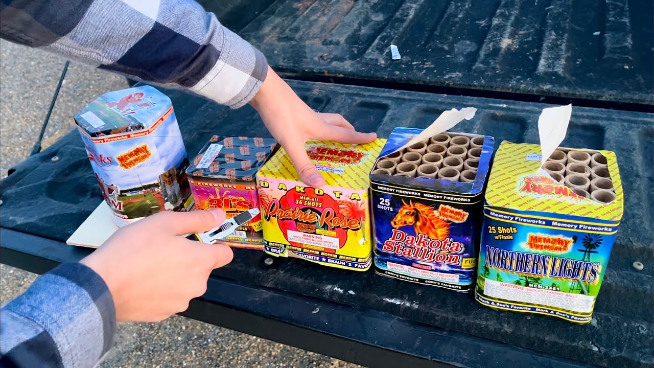 Lighting 200g Cakes by Memory Fireworks