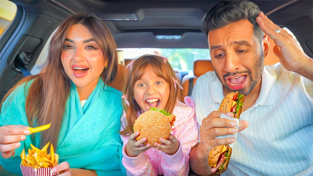 قضينا يوم كامل ناكل كل الاكلات الي كنا نحبها في السعوديه