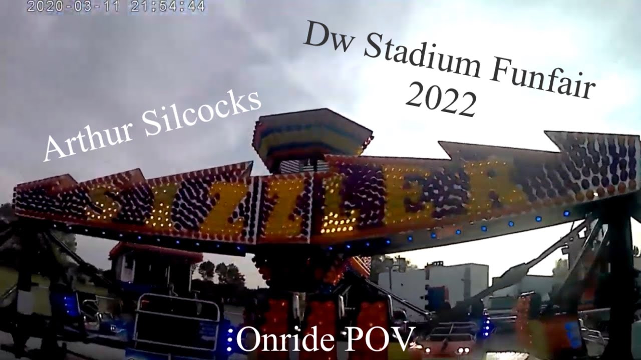 Arthur Silcock's Sizzler Onride POV At DW Stadium Funfair 2022