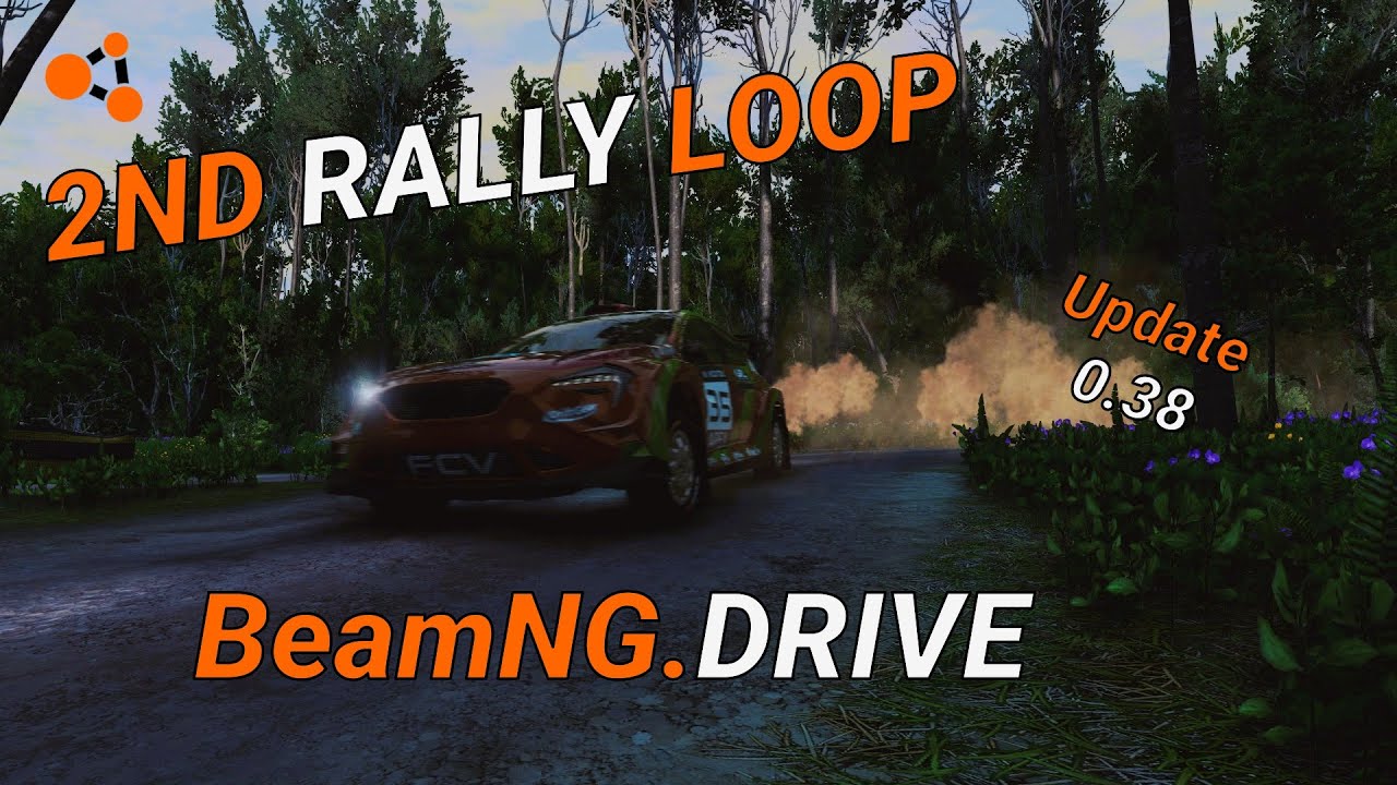 Incredible Mod Brings A New Gravel Rally Loop to BeamNG.Drive | Goes Wrong FAST | Update 0.38