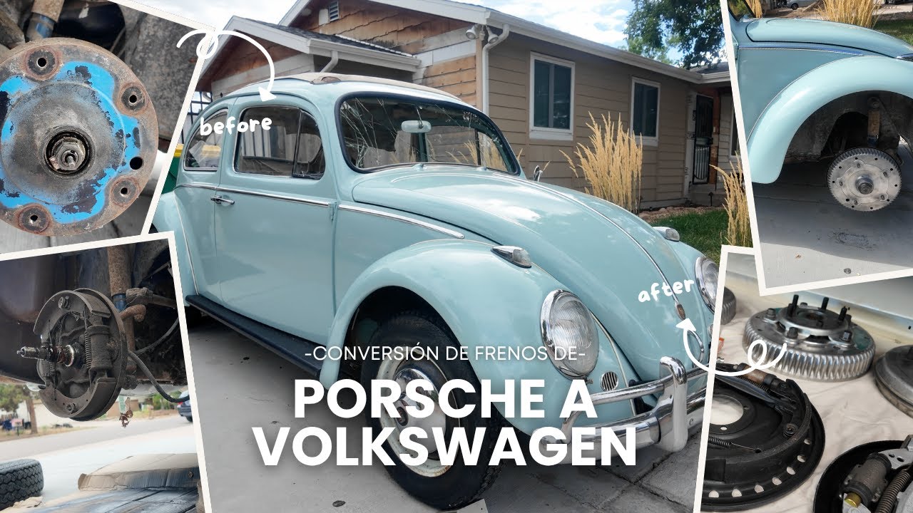 Conversión de Frenos de Porsche a Volkswagen