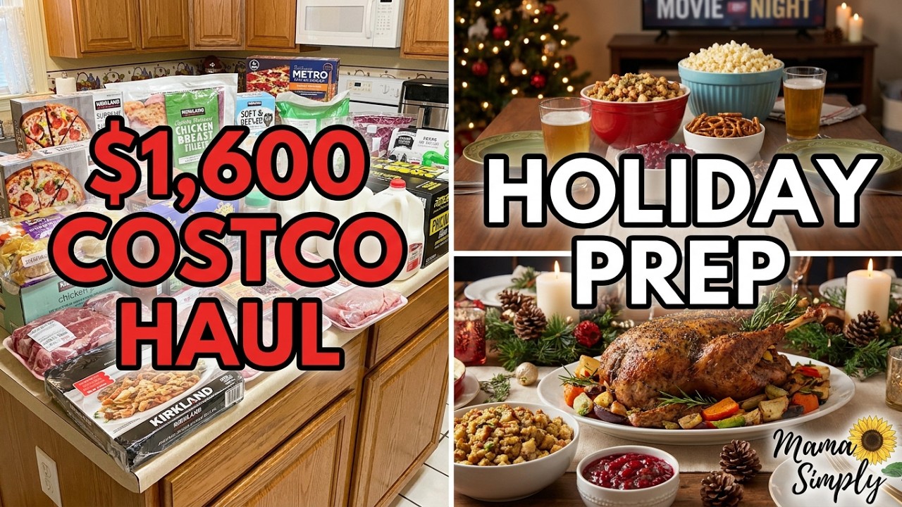 Большая семейная покупка в Costco 🍂 | Накормим 10 человек + День благодарения для 30 человек! Сов...