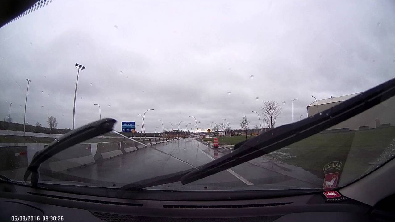 A very easy Quebec - New York border crossing