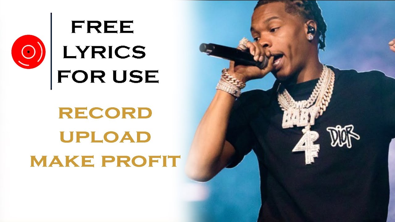 [FREE LYRICS] Rap Like Lil Baby VI - FREE TO USE - BEST RAP LYRICS FOR FREE- FREE UNUSED RAP -