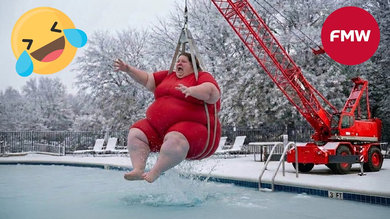Смешные и нелепые моменты людей 😆 