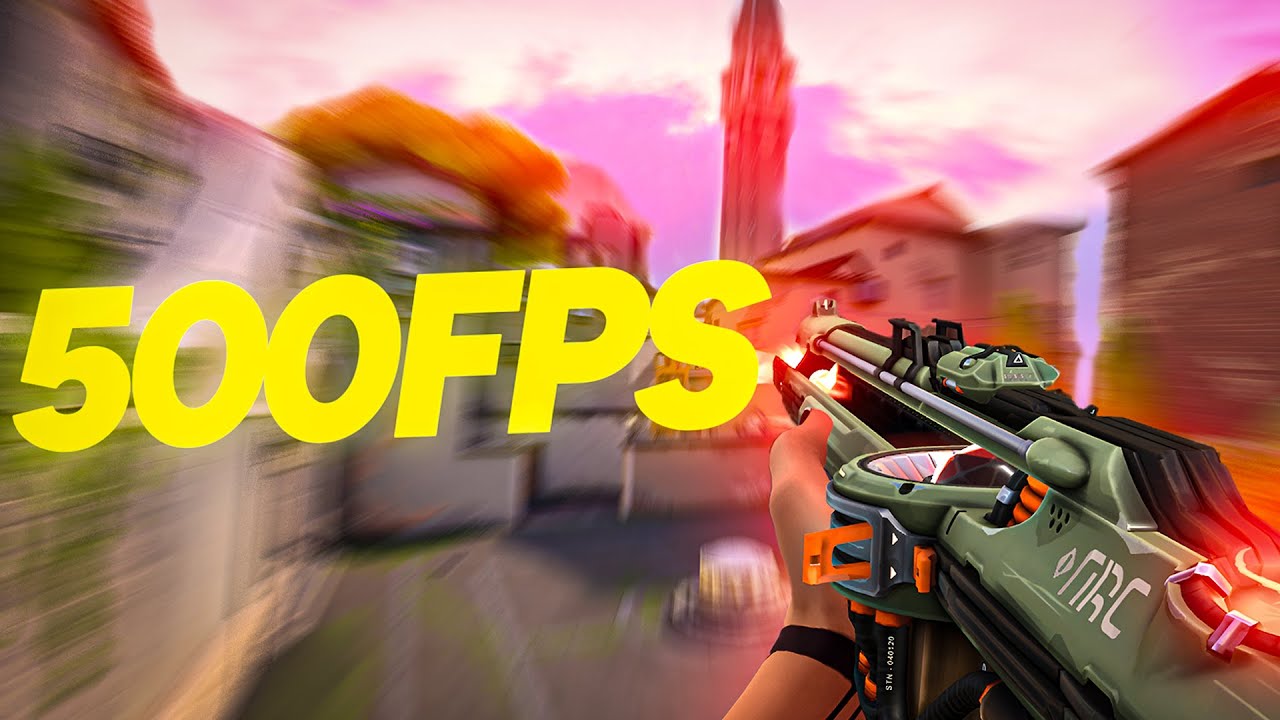 Calm 500fps on Valorant (settings in desc)
