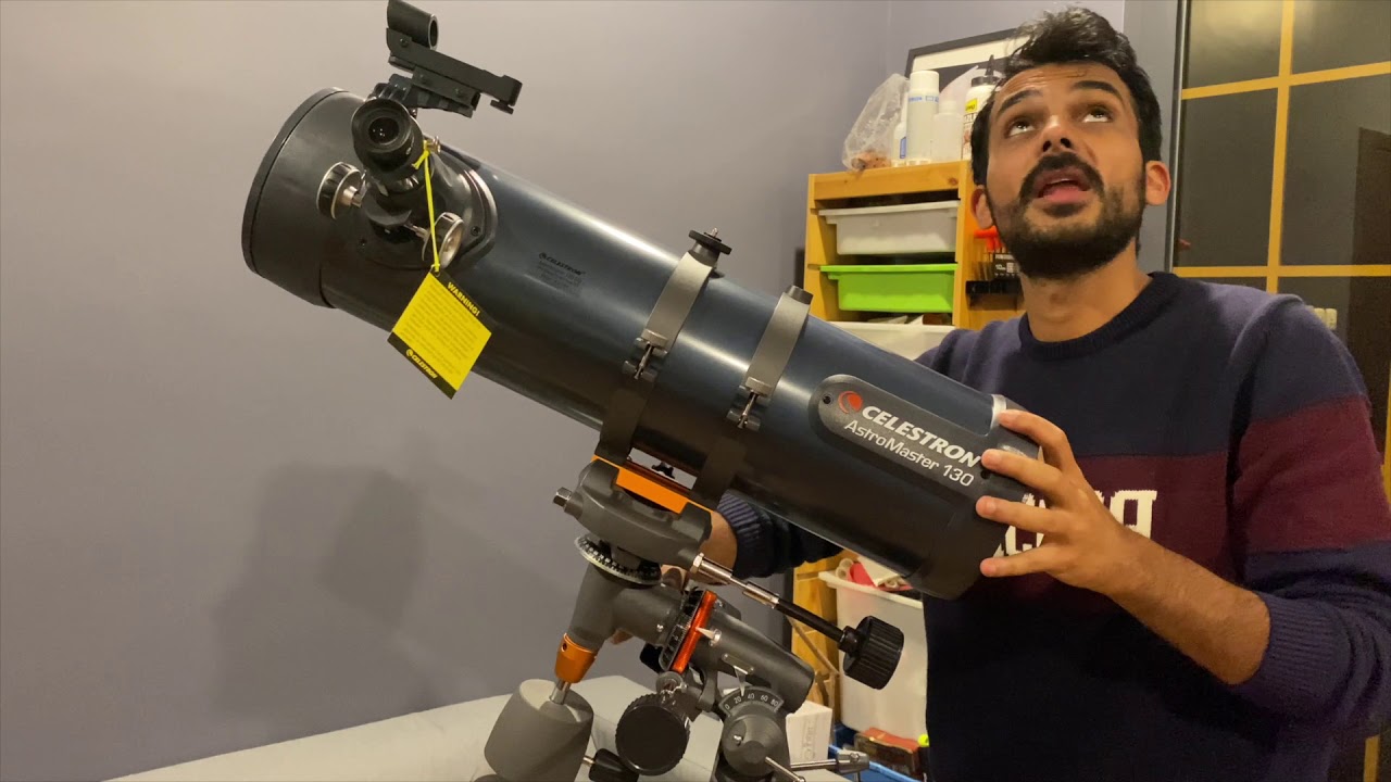 Celestron - AstroMaster 130EQ-MD -فتح صندوق تلسكوب استروماستر 130 الاستوائي