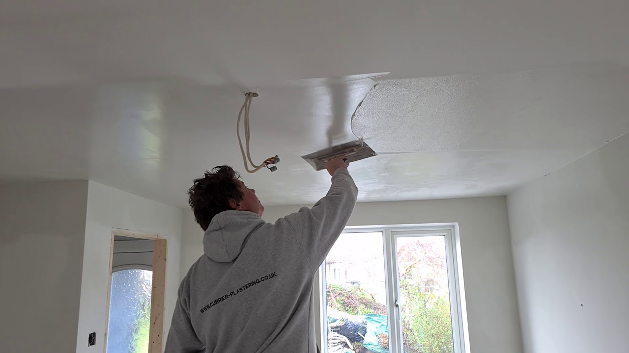 Finishing Airless Spray Plastering