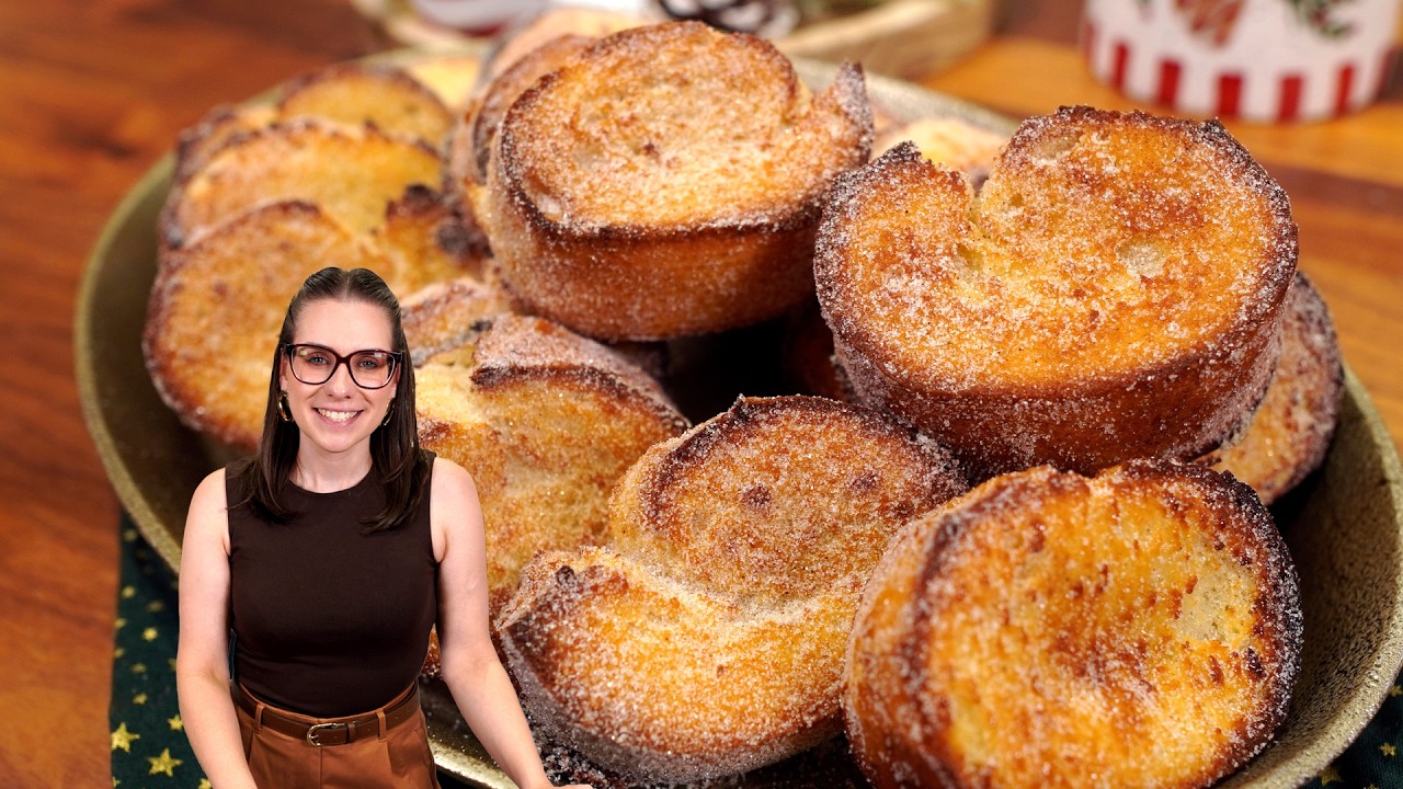 SEM BAGUNÇA NA COZINHA, RABANADA SEM ÓLEO, PERFEITA!