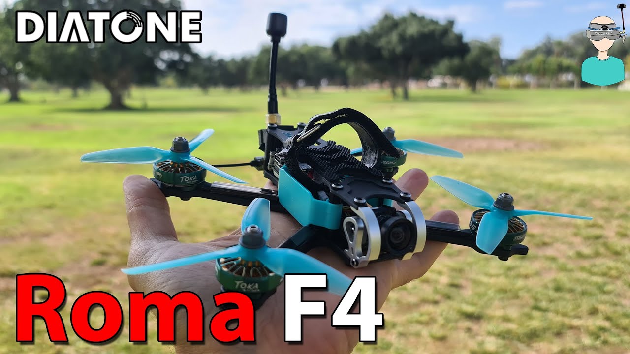 Diatone Roma F4 6S - Vista Setup, Review & Flight Footage