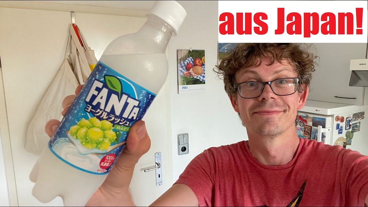 Fanta weiße Traube mit Joghurt-Geschmack aus Japan im Test!