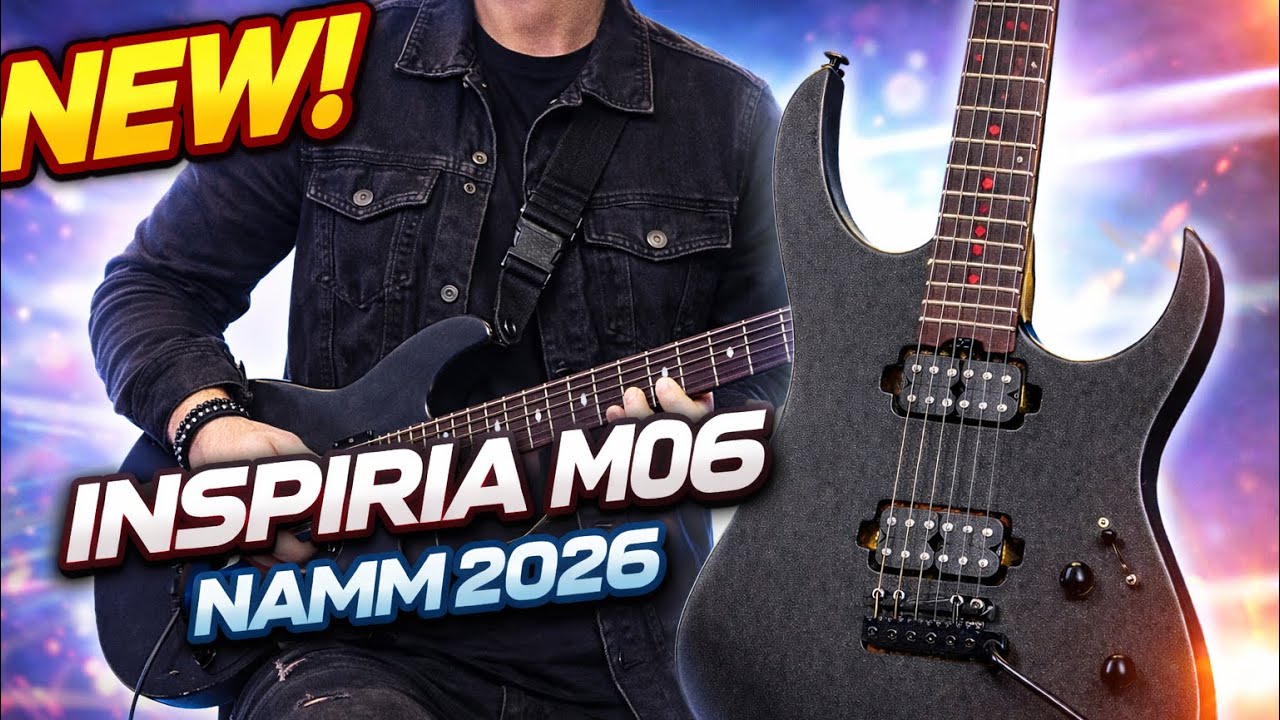 NAMM 2026 BOMBSHELL: Inspiria MO6 Multi-Output Guitar REVEALED! 🔥