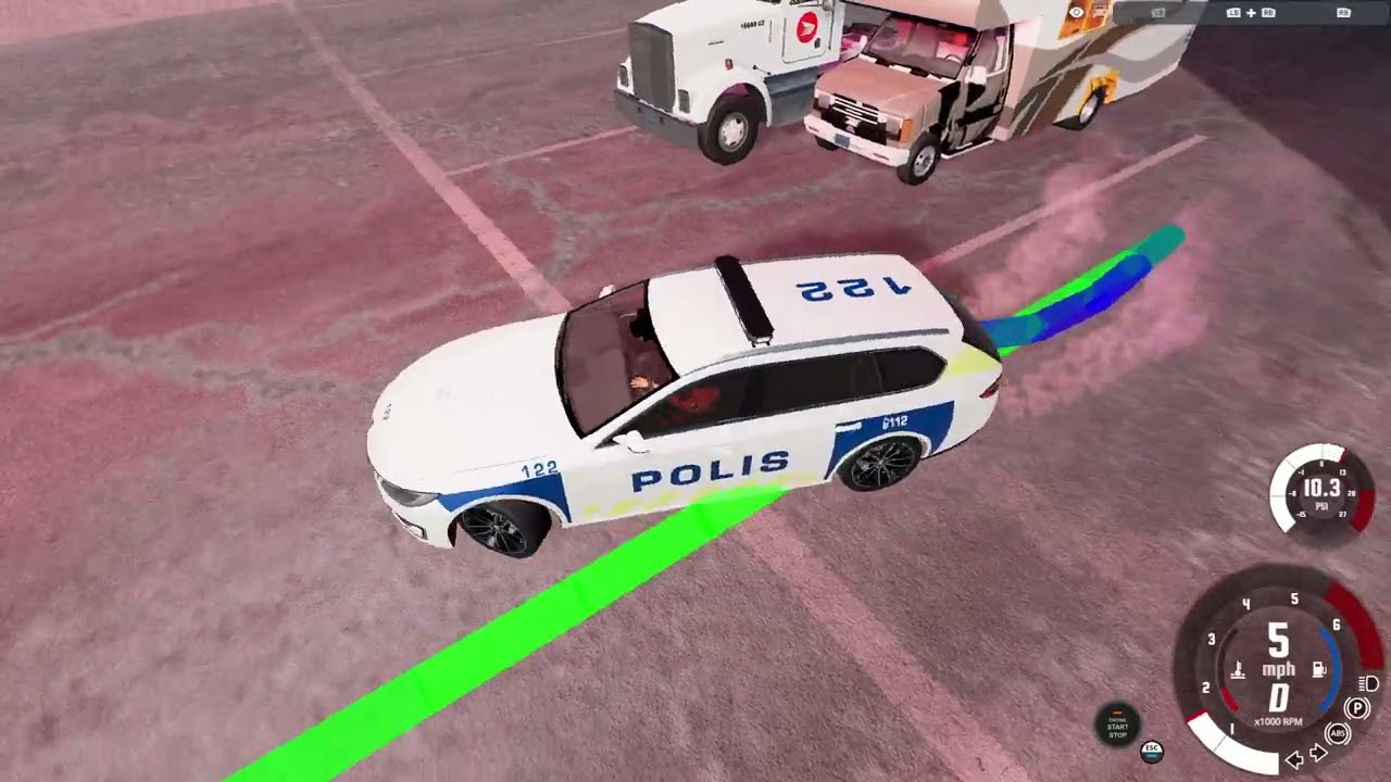 Car destruction on Downhill Mayhem BeamNG.drive