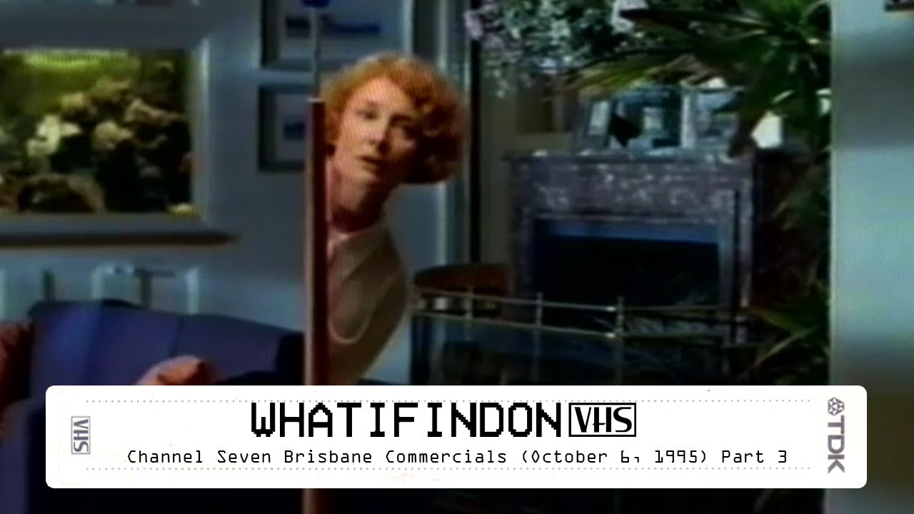 Channel Seven Brisbane Commercials (October 6, 1995) Part 3