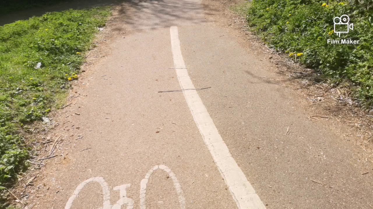 Bike ride ends in security chase