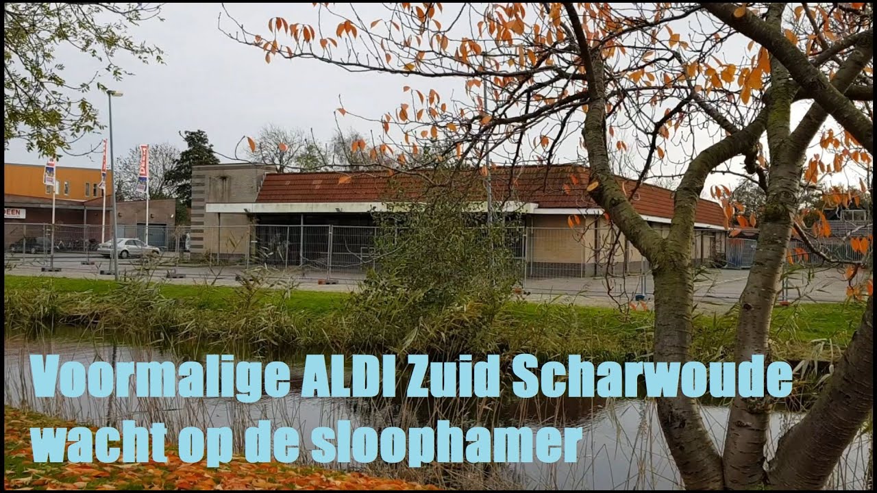 Voormalige ALDI Zuid Scharwoude wacht op de sloophamer