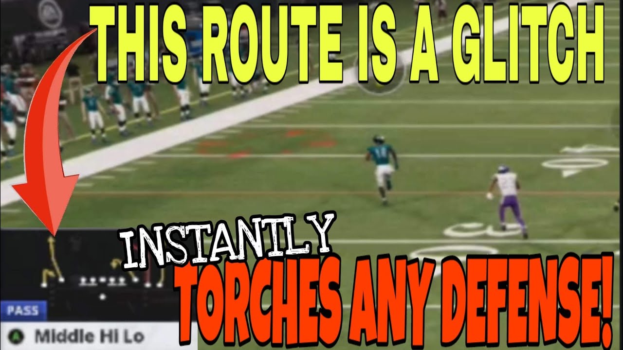 THIS IS CHEATING! Instant Open GLITCH ROUTE That Beats Any Defense! Madden NFL 21 Pass Play Tips