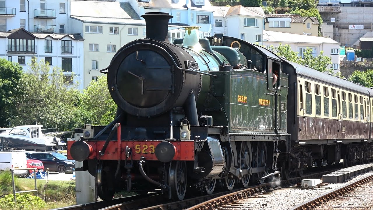 The Dartmouth Steam Railway - 25th June 2024 #dartmouth