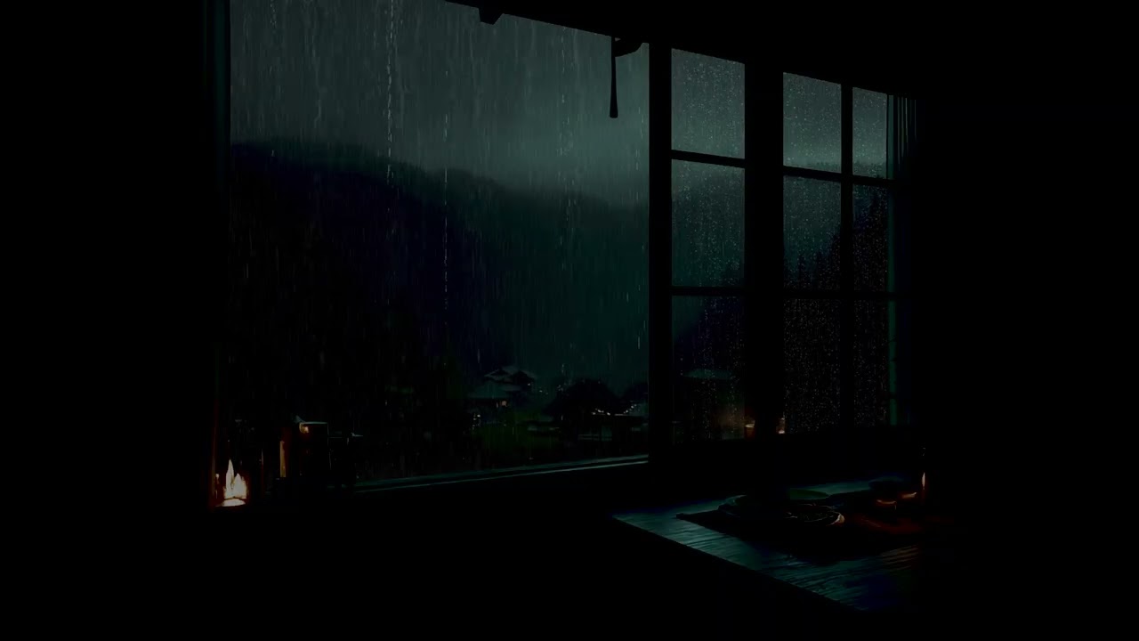Pure Rain Sounds for Deep Sleep & Focus | Calming Rainfall for Stress Relief & Relaxation