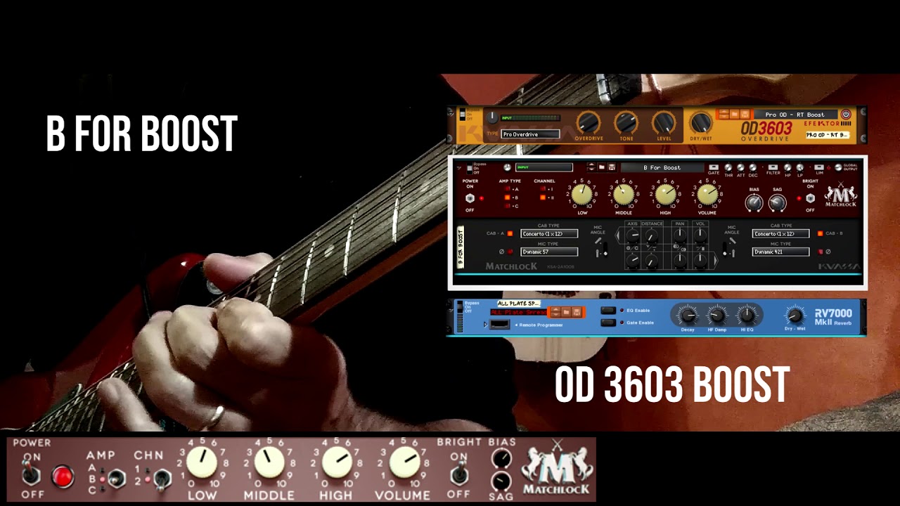 Amplifikation Matchlock Rack Extension -  Clean, Crunch Boost with Tremolo