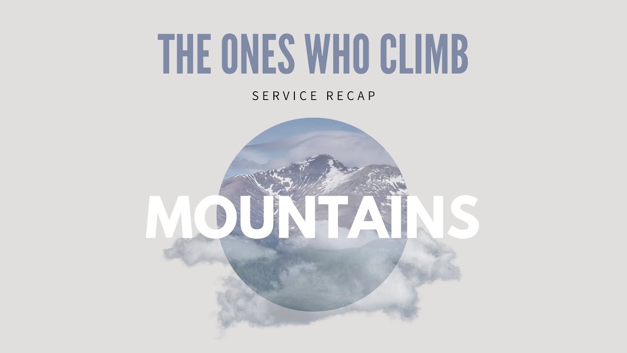 The Ones Who Climb Mountains | Pastor Vincent Sahayanathan