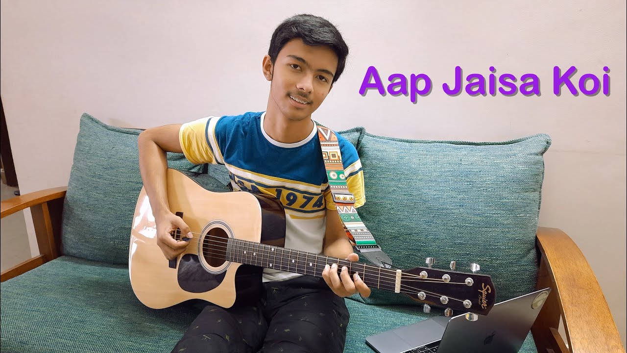 Aap Jaisa Koi Guitar Cover |Qurbani | Nazia Hassan