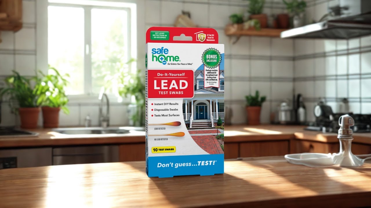 Safe Home Lead Combo Test Kit- Test paint, soil, furniture, and more!