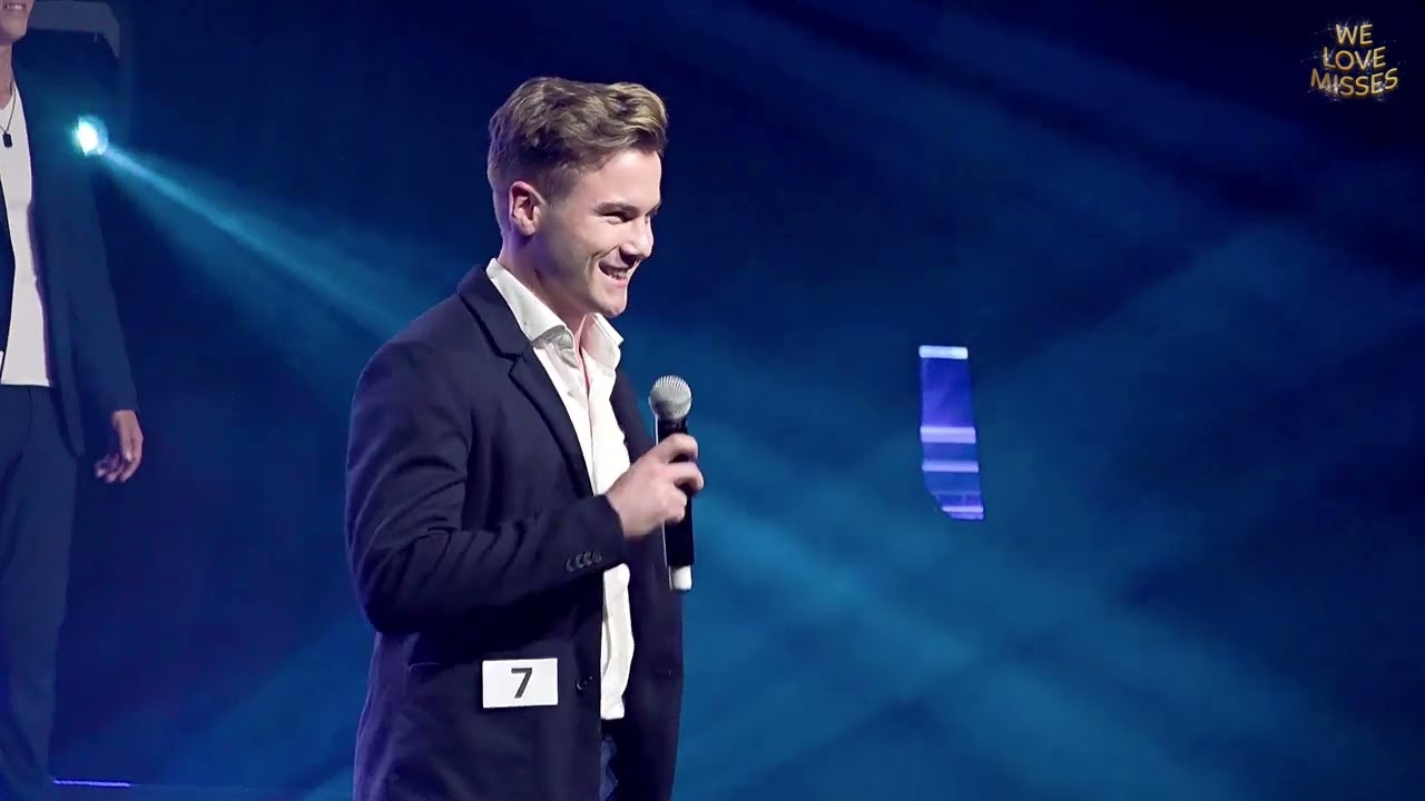 De finalisten stellen zich voor op Mister Gay Belgium 2022