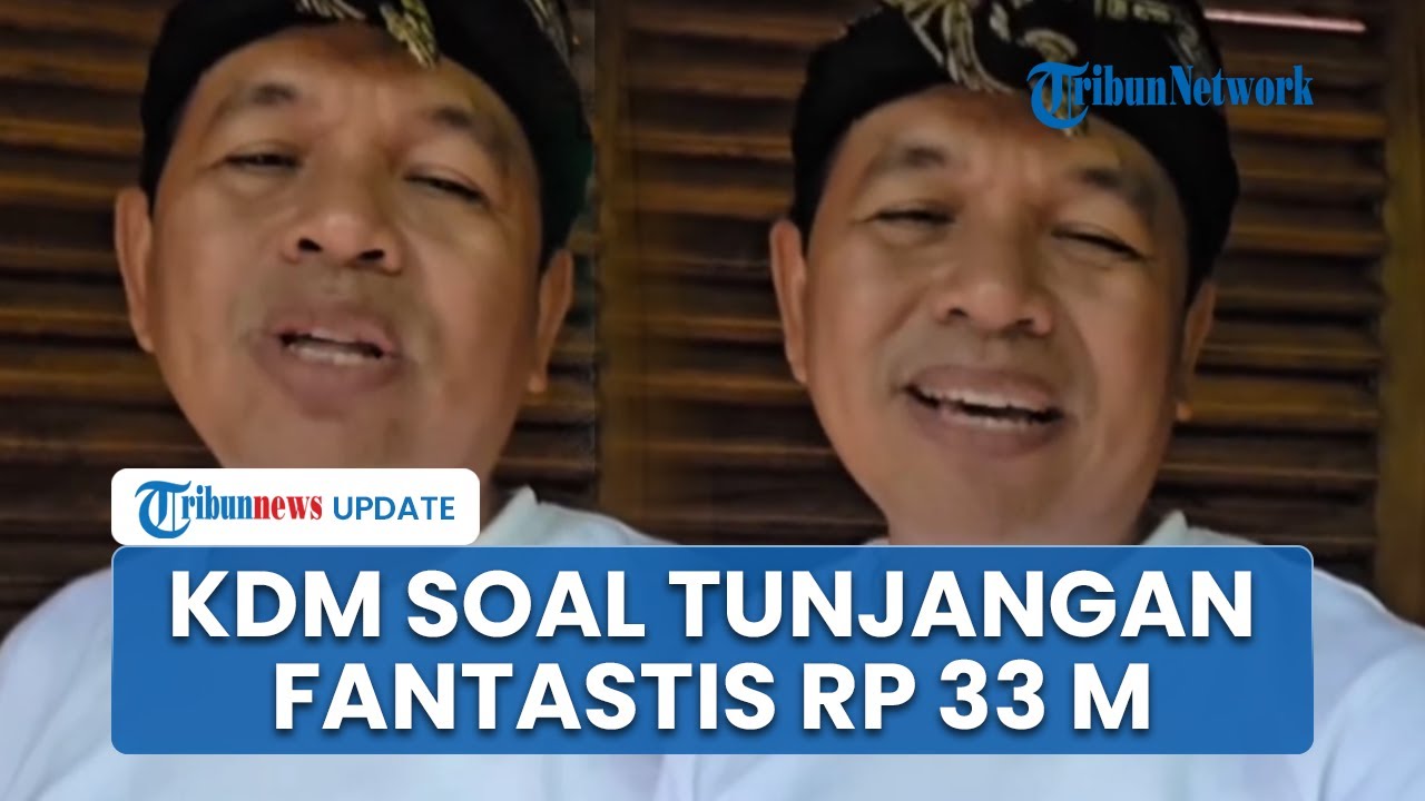 Dedi Mulyadi Disebut Dapat Tunjangan Fantastis Rp 33 Miliar saat Jabat Gubernur, KDM Klarifikasi