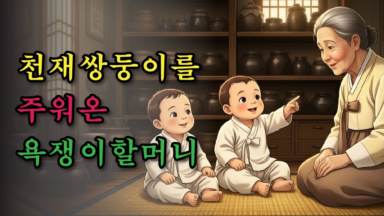 문 앞에 버려진 천재 쌍둥이를 주워 키운 욕쟁이 할머니, 쌍둥이의 정체는？ ｜ 야담 옛날이야기 오디오북 전설 민담 사연