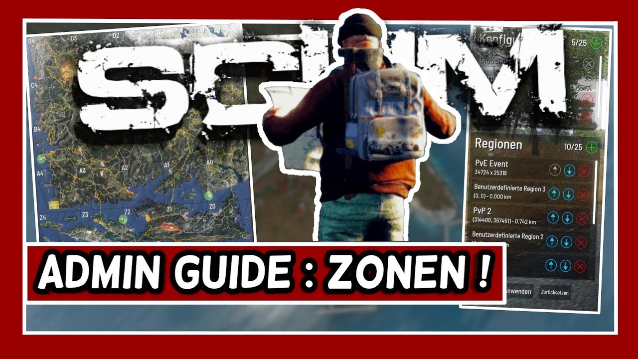 Zonen richtig erstellen [SCUM Guide Deutsch Admin] | SaltyP3ngu