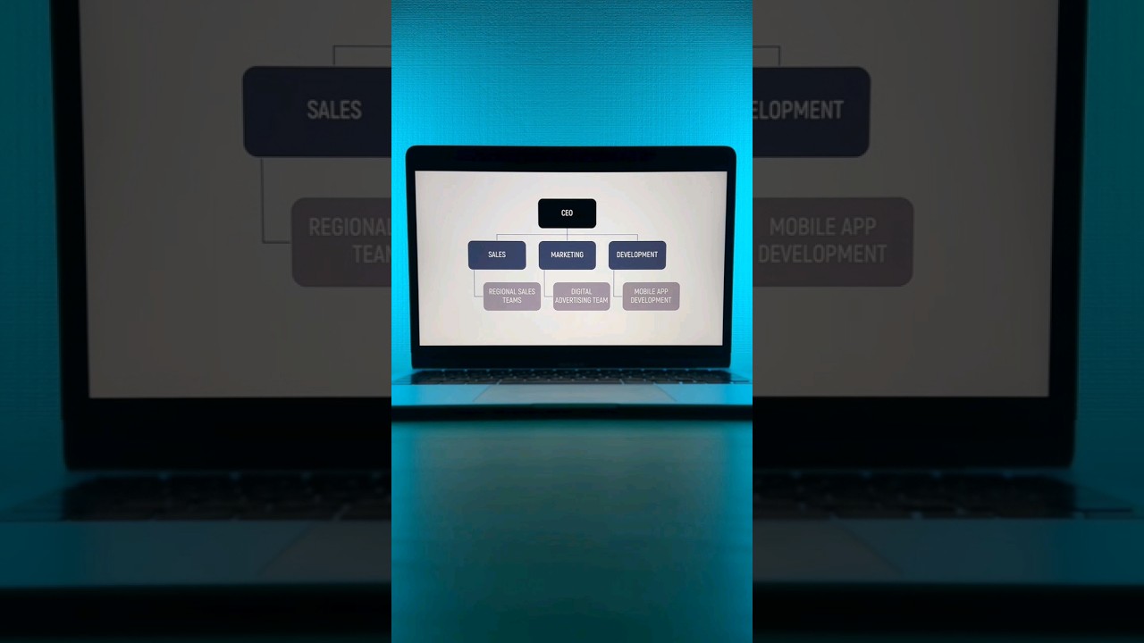 The fastest way to make Organization Chart in PowerPoint #presentation #tutorial #presentationpoint
