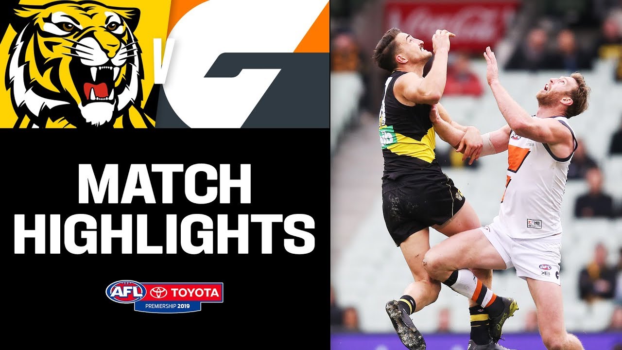 Richmond v GWS Giants Highlights | Round 17, 2019 | AFL