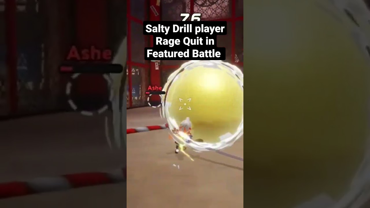 Shinobuzz Paper Fan makes salty player rage quit #ninjala #shorts