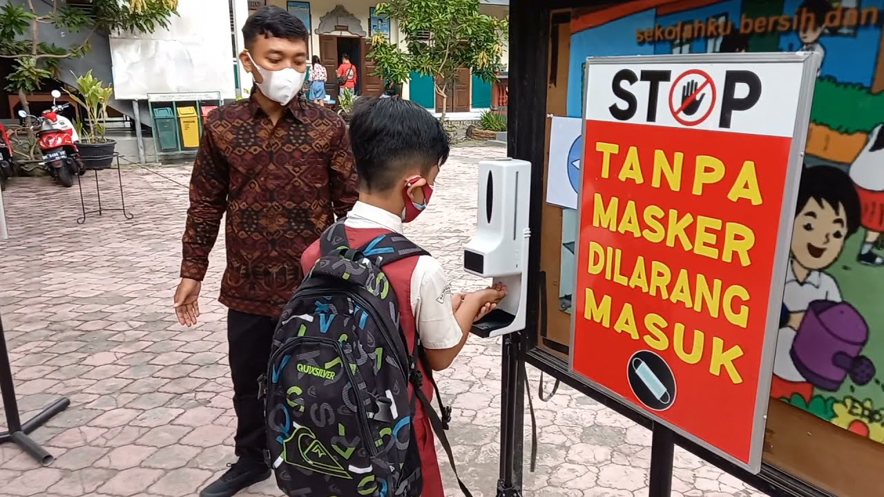 SIMULASI PEMBELAJARAN TATAP MUKA TERBATAS || SD NEGERI 5 PADANGSAMBIAN
