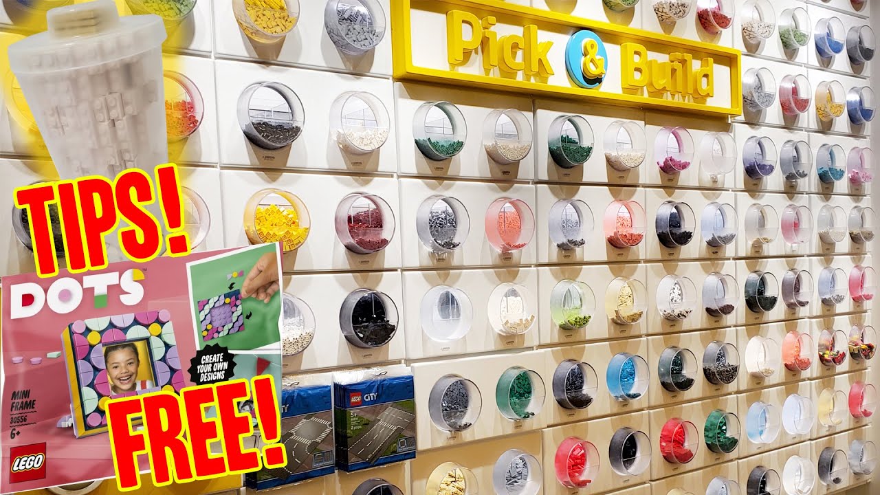 The LEGO Store & Pick A Brick Wall Tips