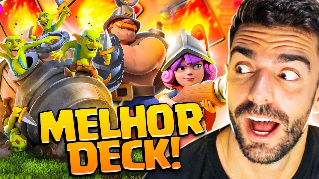 MELHOR DECK ESCAVADEIRA DE GOBLINS COM MINEIRO BOMBADO!