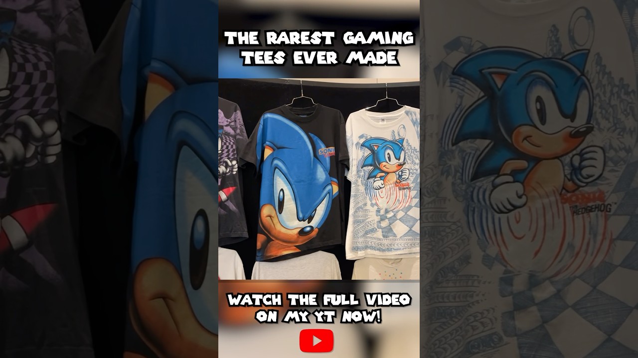 The Rarest Gaming Tees EVER&hellip;👀