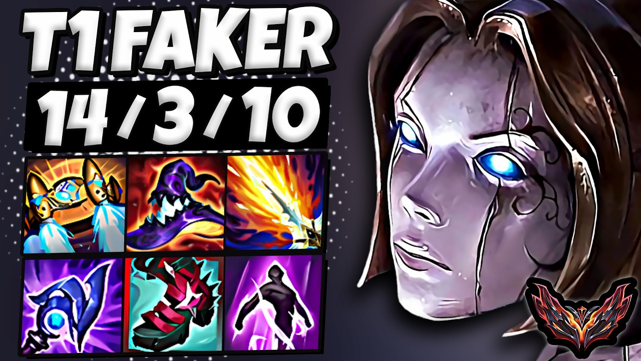 T1 Faker Orianna vs Zed [ MID ] Korea Grandmaster 1232 LP | Patch 26.6