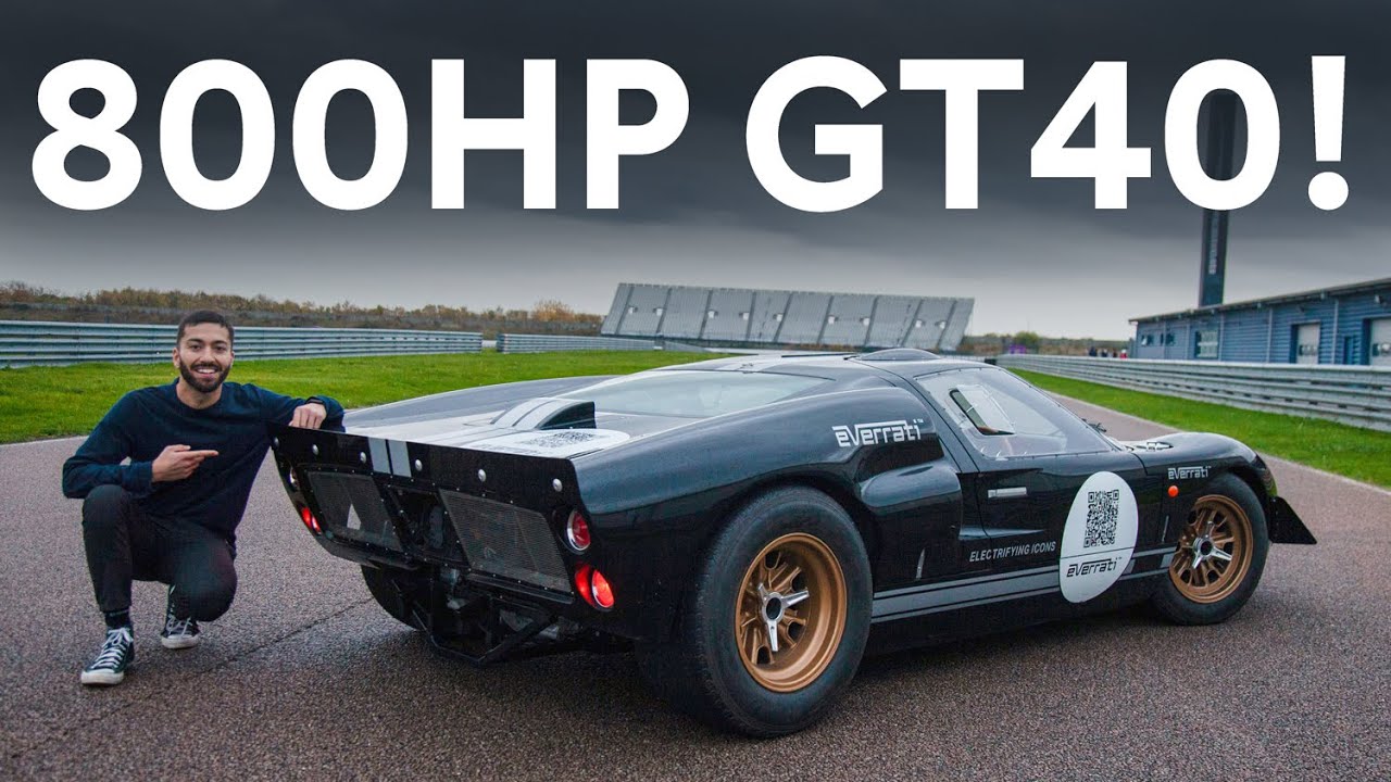 FAST LAP In Everrati's 800hp GT40!