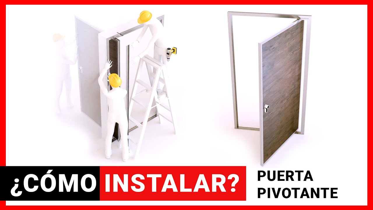 &iquest;C&oacute;mo Instalar tu puerta pivotante PAVIR?