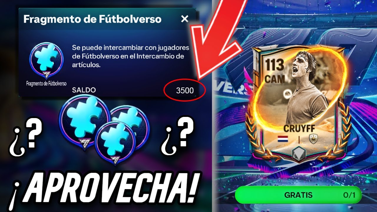 &iexcl;BUG! FRAGMENTOS INFINITOS DE FUTVERSO en FC MOBILE! APROVECHA EL REGALO! 🎁 🤩
